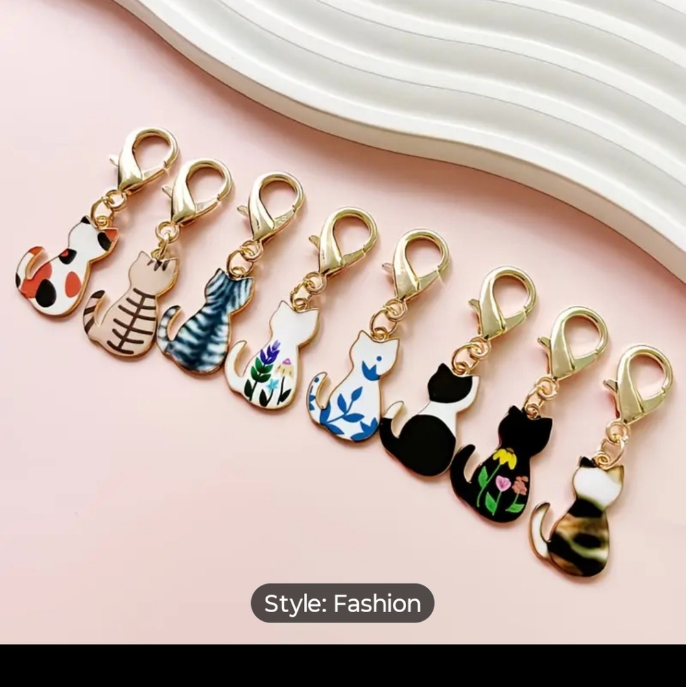 Cat Bag Charms 1 Piece